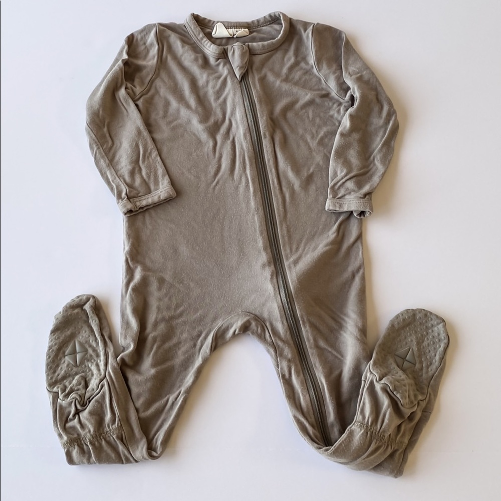 Kyte Baby Bamboo Footed Pajamas in Clay